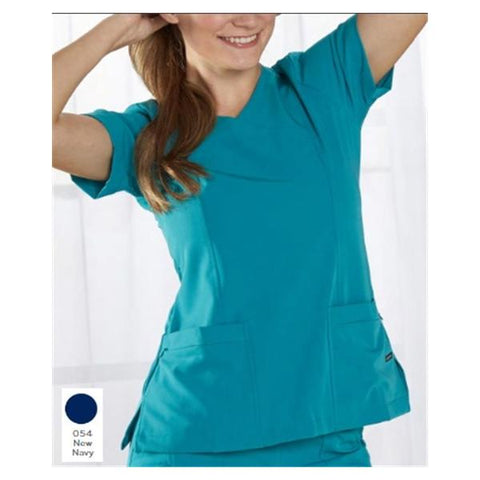 Jockey (TM) Scrubs Shirt Scrub Jockey 2306 Womens X-Large Navy Each - 2306-054-XL