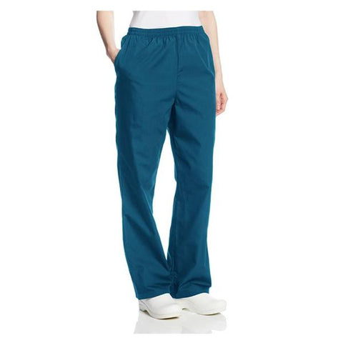 Cherokee Workwear Scrub Pant Cherokee 4001 Womens Medium Caribbean Blue Each - 4001-CARW-M