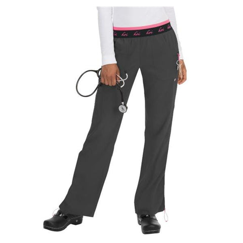 koi Design LLC Scrub Pant koi Lite X-Small Charcoal Each - 720-077-XS