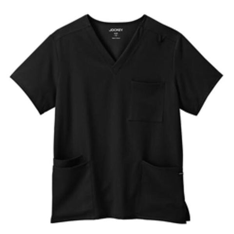 Jockey (TM) Scrubs Scrub Top Jockey Unisex 2X Large Black Each - 2371-015-2X