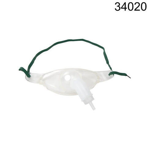 Dynarex Tracheostomy Masks With Swivel Tubing Connector adult with adapter case of 50