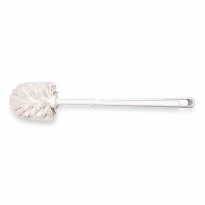 15 L Plastic Long Handle Correctional Toilet Brush White