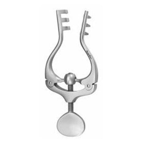 Miltex Retractor Jansen Meister-Hand 4-1/4" Standard 3x3 Blunt Prong Stainless Steel Each - Integra Miltex - MH11-2