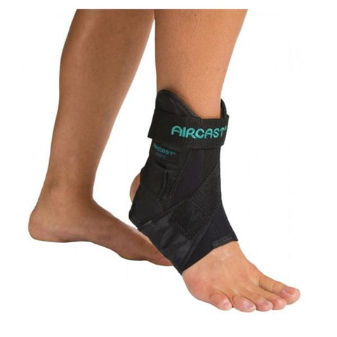 Aircast Brace Stirrup Airsport Ank Foam/Aircell Black Sz M11.5-13/W13-14.5 Large Left Each - 02MLL