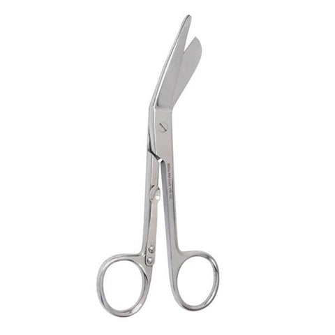Miltex Scissors Bandage Lister Vantage 5-1/2" Blunt Smooth Bent Chrome Each - Integra Miltex - V95-532