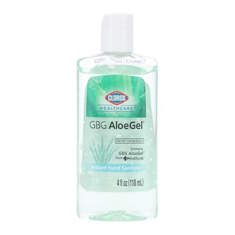 Healthlink Sanitizer Hand Gel GBG AloeGel 65% Ethyl Alcohol 4 oz Each, 24 Each/CA - HCH 32374