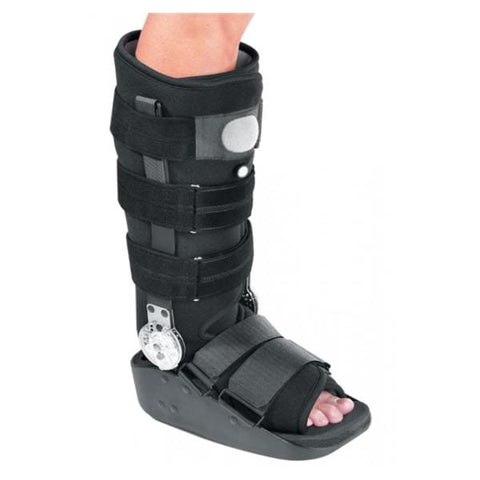 DJO, Inc Walker Brace Maxtrax Air ROM Ankle/Leg/Foot Adult Black Size Medium Each - 79-95435