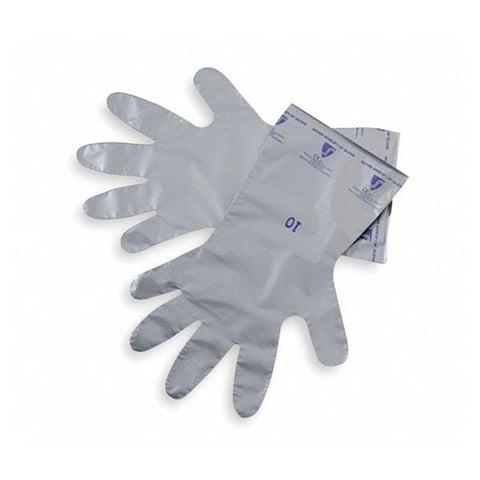 Grainger Gloves Chemical Resistant Polyethylene / Ethylene Vinyl Alcohol 10 Silver 10/Pk - 4RM34