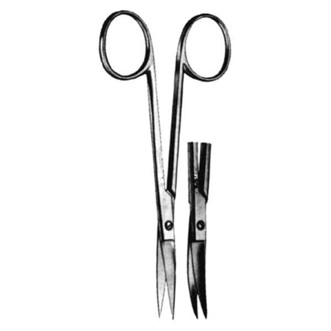 Medco Instruments Inc Scissors Iris 4-1/2" Straight Stainless Steel Each - 81450