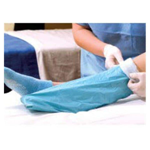 Alba Stockinette Impervious Cotton 9x48" White/Blue LF Strl 12/CS - Waldensian, Inc - 85509