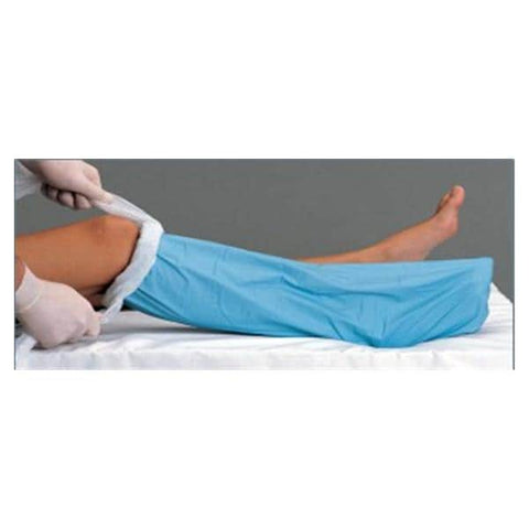 Alba Stockinette Impervious Cotton 12x48" White/Blue LF Strl 10/CS - Waldensian, Inc - 85512