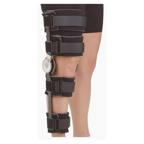 Deroyal Industries Inc Brace Transistion ROM Adult Knee Full Foam Black Each - KB5000-00