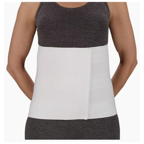 Deroyal Industries Inc Binder Compression Abdominal Elastic Four Panel White 12" Universal Each - 13650000