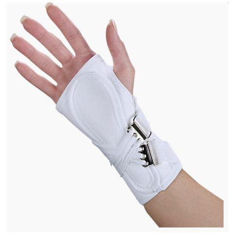 Deroyal Industries Inc Splint Wrist Canvas White Size 6" Small Left Each - 5017-06