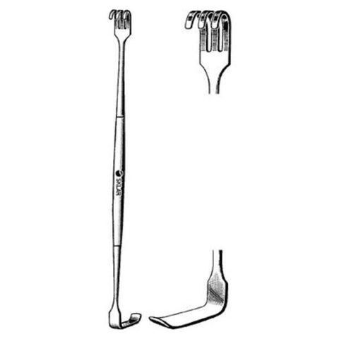 Sklar Instruments Retractor Double Ended Senn 6-1/4" Blunt Stainless Steel Each - 60-6164