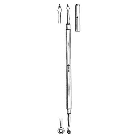 Sklar Instruments Extractor Comedone Spear Point/Cup Shape Stainless Steel Each - 46905