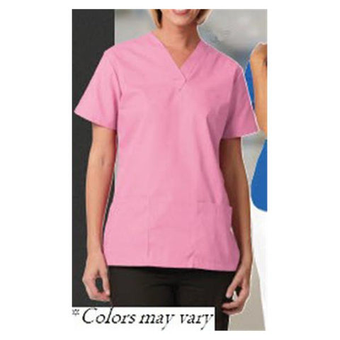 Fashion Seal Shirt Scrub Womens 3X Large Eggplant Each - 7326-3XL