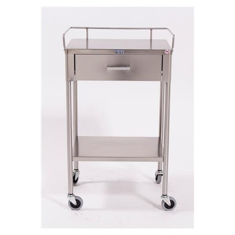 Blickman Industries Table Anesthesia/Utility 16x20x34" 3" Casters 1 Drawer Each - 217850000