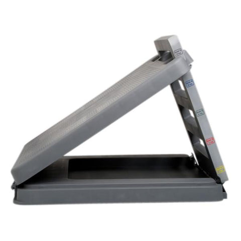 Fabrication Enterprises Board Incline FabStretch 14x14" Heavy Duty Gray Plastic Each - 10-1179