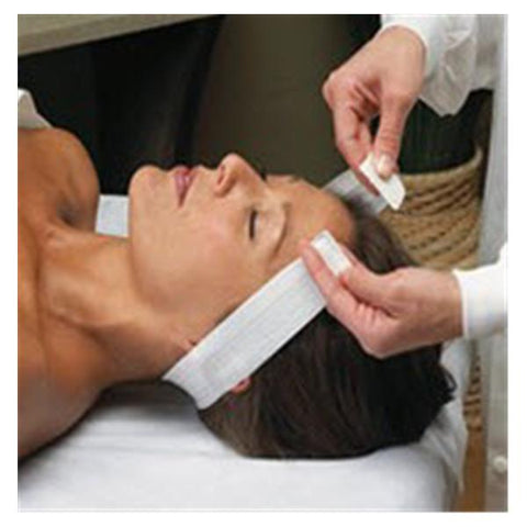 Graham Medical Headband SpaEssentials White One Size 48/Pk, 10 PK/CA - 51823