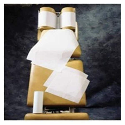 Graham Medical Cover Headrest 8.5 in x 125 Feet White Crepe 25/Ca - 70091N