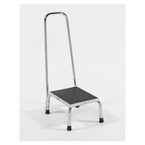 Blickman Industries Stool Step Chrome 4 Leg/Non-slip Mat Each - 1011251000