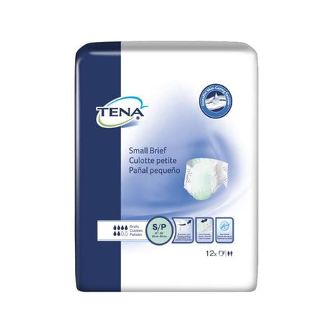 SCA Incontinence Brief Tena Specialty Adult Unisex Small 22-36" Moderate-Heavy Green 96/Ca - 66100