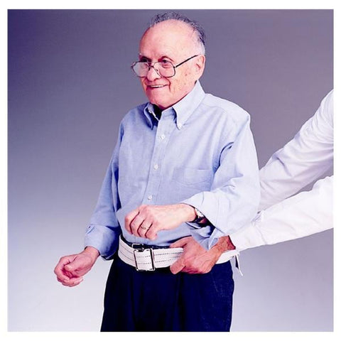 Skil Belt Gait Rib/Torso Cotton White/Pinstripe Each - Care Corporation - 252011