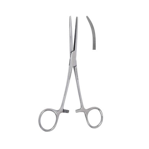 Miltex Forcep Hemostatic Rochester-Pean Vantage 8" Curved Stainless Steel Each - Integra Miltex - V97-142
