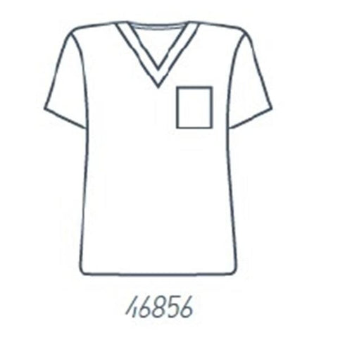 Encompass Group Shirt Scrub Synergy Unisex Small Ceil Blue Each, 12 Each/CA - 46856-113