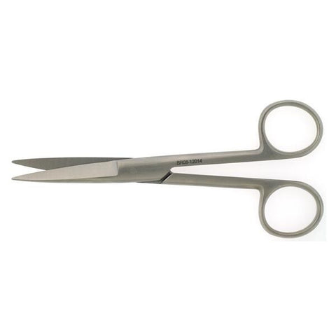 Hermann Medizentechnik Scissors Operating 5-1/2" Sharp/Sharp Straight Stainless Steel Each - BR08-12014