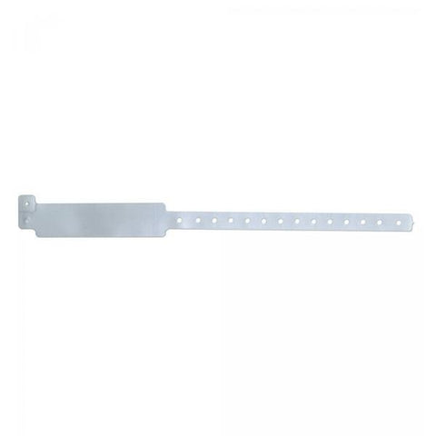 Precision Dynamics Corp. Wristband Identification Veri Color Vinyl Clear Adult 500/Box - 140-10-PDM