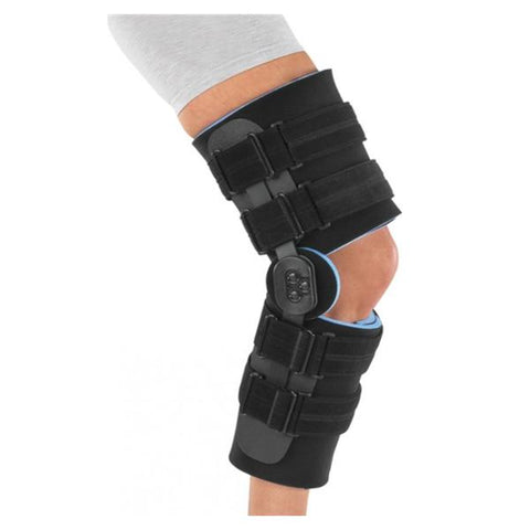 DJO, Inc Brace KneeRanger II Short Knee Plastic/Foam Black Each - 79-94230