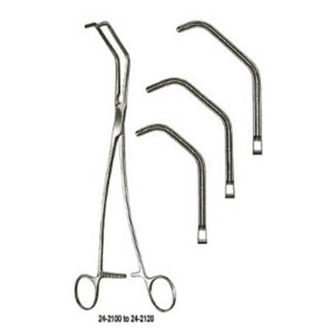 Miltex Forcep Atraumatic Debakey-Satinsky 9-1/4" Small Stainless Steel Each - Integra Miltex - 24-2100