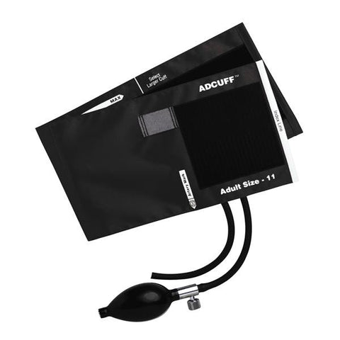 American Diagnostic Corp. Inflation System BP Diagnostix Adcuff F/ Mrcrl 23-40 Adlt 11 Arm 50cm/25 Blk Each - 865-11ABK