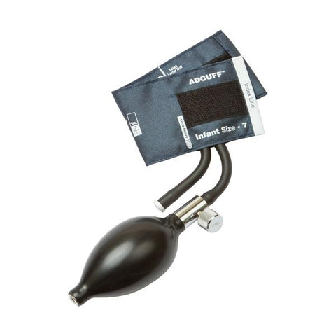 American Diagnostic Corp. Inflation System BP Diagnostix Adcuff F/ Mrcrl 9-14 Inf 7 Arm 50cm/25 Nvy Eachch - 865-7IN