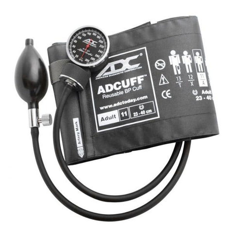 ADC American Diagnostic Corp. Sphygmomanometer Aneroid Diagnostix 720 Series 23-40 11 Adlt Arm Dl Dspl Gray Ea