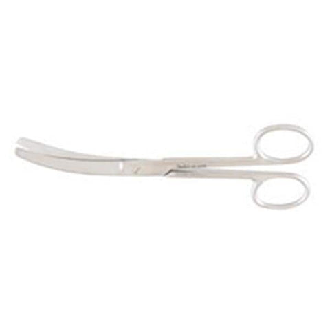 Miltex Scissors Surgical Busch 6-1/2" Curved On Side Stainless Steel Each - Integra Miltex - 30-2580