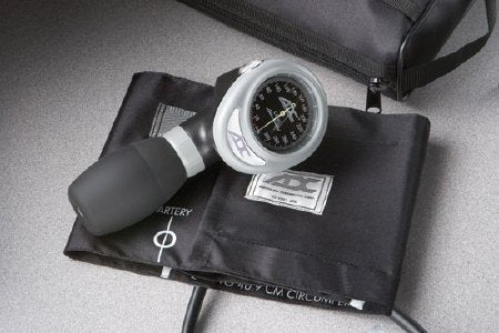 ADC American Diagnostic Corp Diagnostix 703 Series Aneroid Sphygmomanometer Palm Style Hand Held 1-Tube Child Size Palm