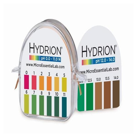 Micro Essential Labs Inc Hydrion Mikro pH Test Strip 0-14 Range Each, 10 Each/CA - M-1000