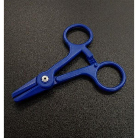 Molded Products Tube Occluding Forcep Dark Blue 11.3cm Non-Sterile 100/Bg, 16 BG/CA - MPC-200