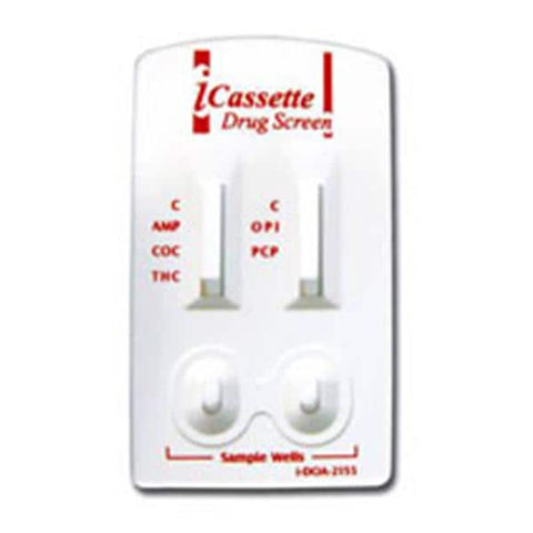 Alere Toxicology iCassette Drug Screen Test Kit CLIA Waived 5 Panel 25/Bx - Products - I-DOA-2155