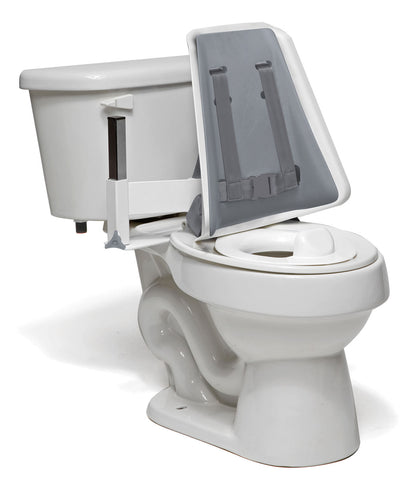 Columbia Toilet Support - High Back (H-brace & Reducer Ring) - Padded - Medium