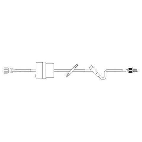 Baxter Healthcare IV Extension Set 19 Intrlnk Yinj 6 M LL Adptr/Clr Primary Infusion Spike Each, 48 Each/CA - 2C6891