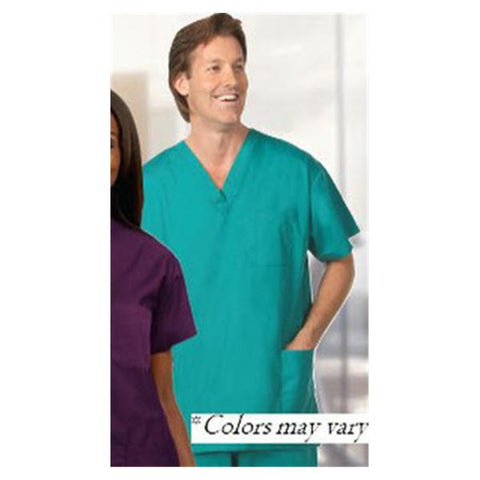 Fashion Seal Shirt Scrub Unisex Small Navy Each - 78765-S