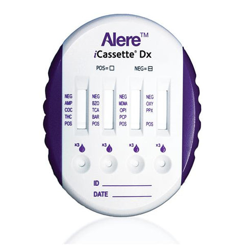 Alere Toxicology iCassette DX Drug Screen Test Kit CLIA Waived 11 Panel 25/Bx - Products - I-DCB-1115-011