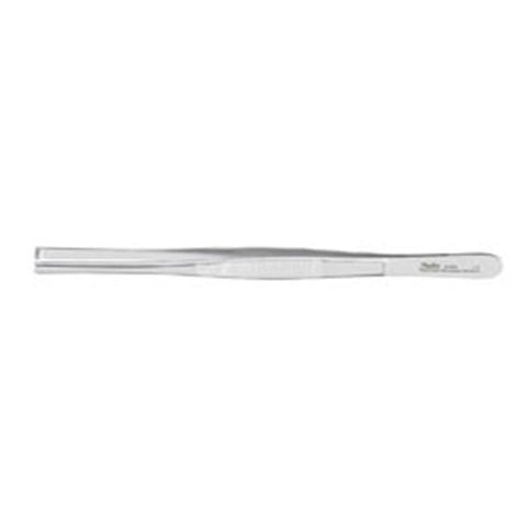 Miltex Forcep Tissue 5-1/2" Straight 4x5 Teeth Stainless Steel Each - Integra Miltex - 6-84