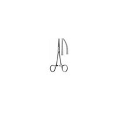 Miltex Forcep Hemostatic Collier 6-1/4" Serrated Straight Stainless Steel Each - Integra Miltex - 7-90