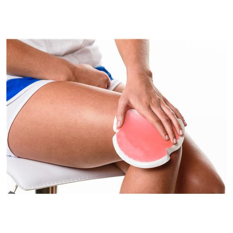 ACCURATE MANUFACTURING Pack Hot/Cold Comfort Round Gel Pink Size 6" Each, 30 Each/CA - CGPROUND6PNK
