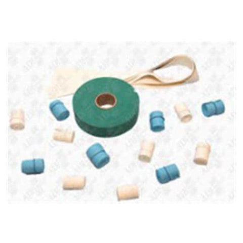 ADI Medical Tourniquet Compressing Device Strp 18x1" Rbr Rolled/Banded White 125/Pk NS 10/PK - 10906B